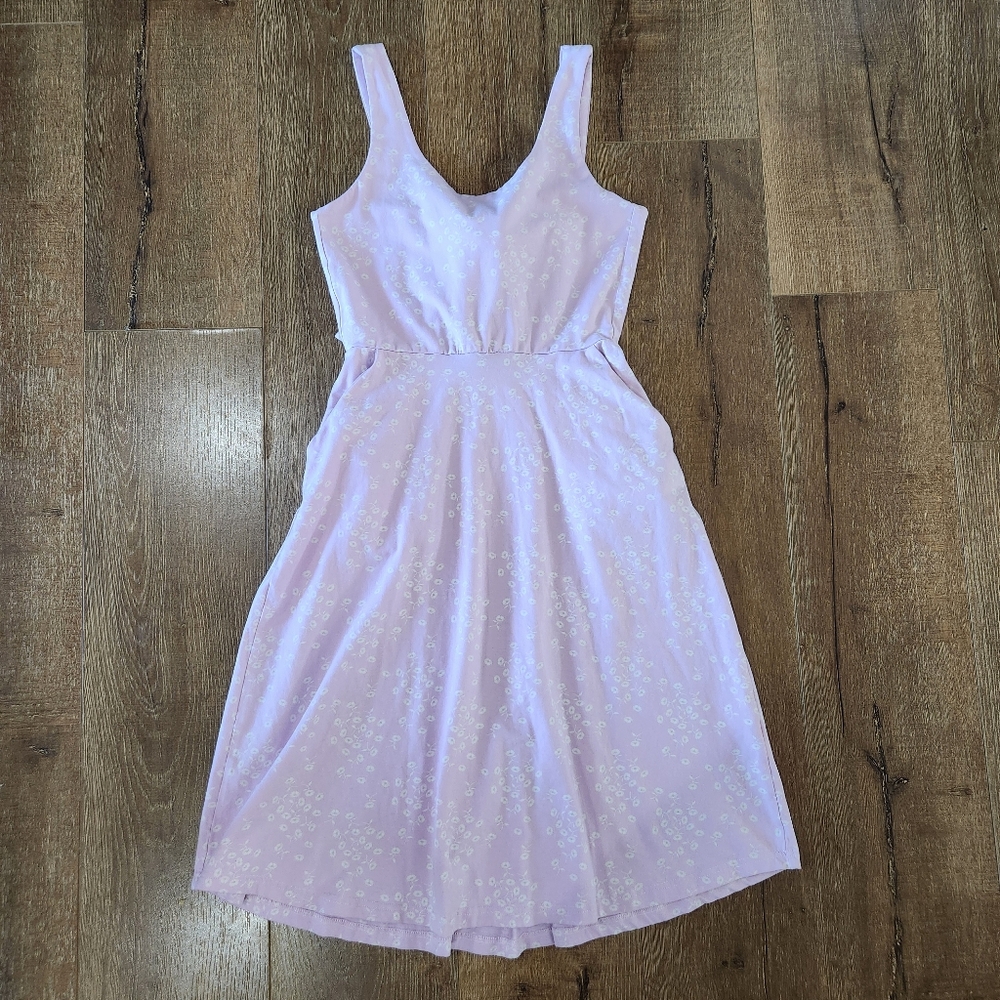 Pact Lavender Mini Dress